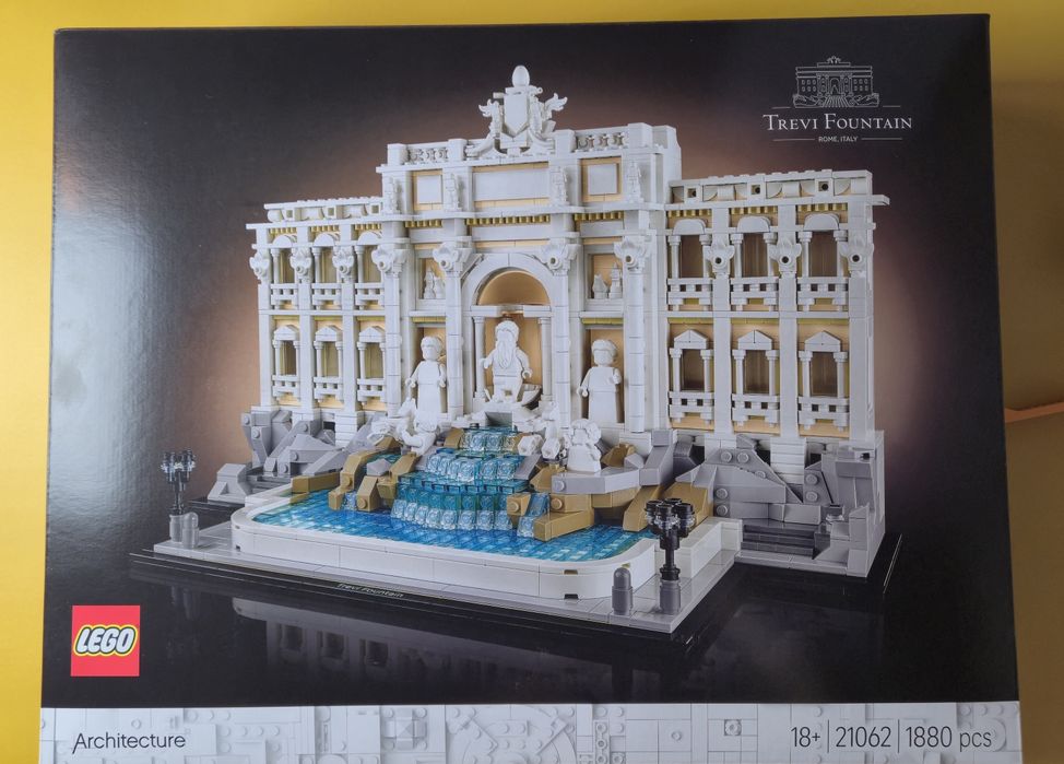 Lego Architecture Trevi fountain 21062, Фонтан треви