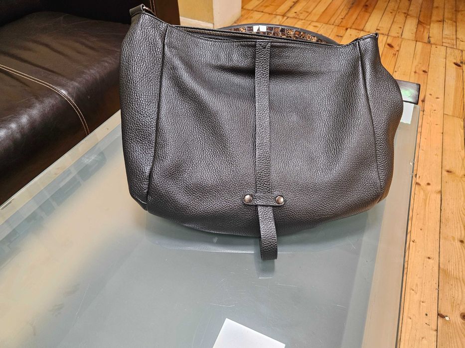 Италианска чанта  естествена кожа