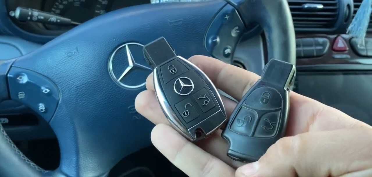 Авто ключ на Mercedes Benz W | Мерседес Бенц