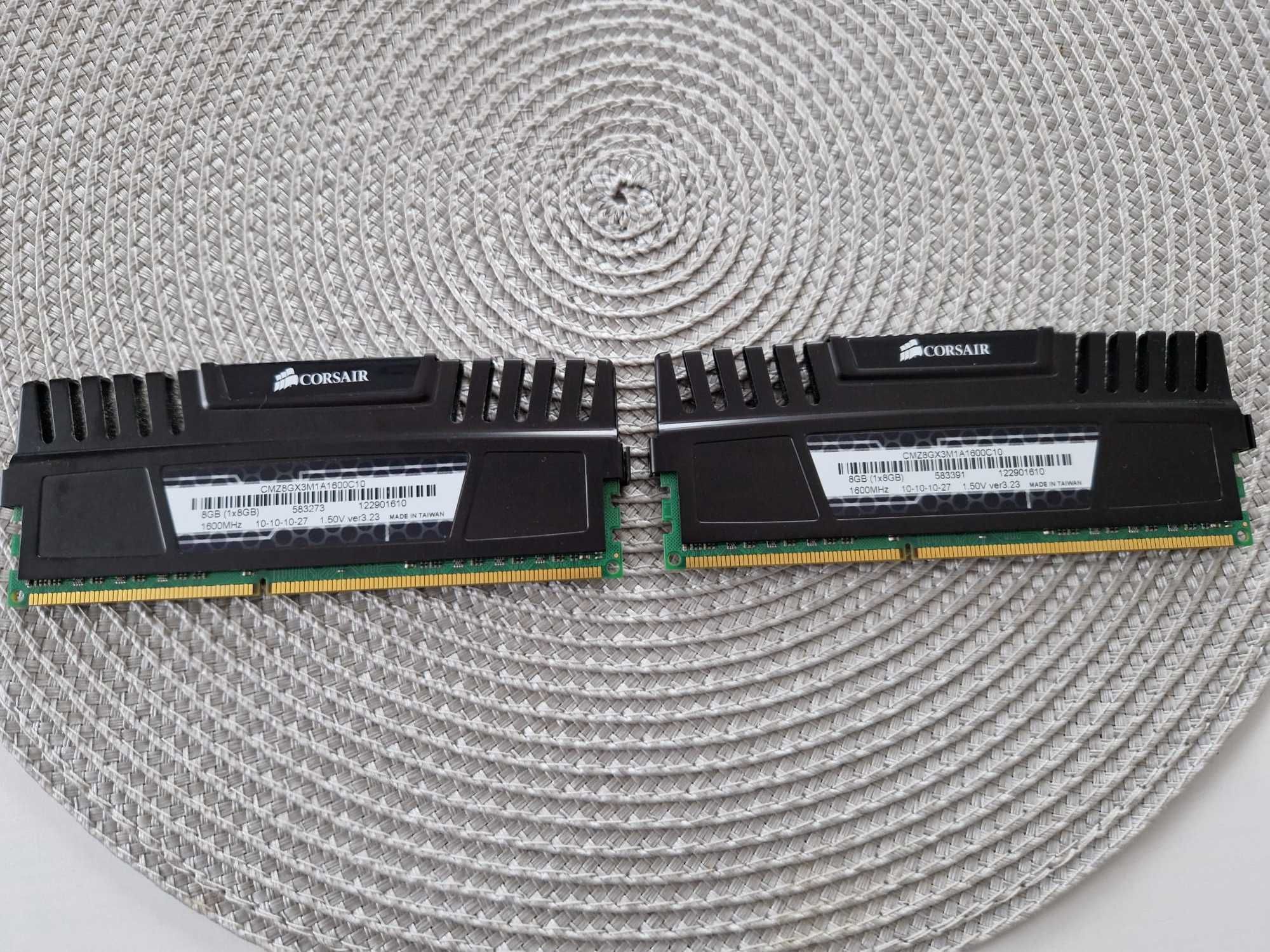 Memorie Corsair Vengeance 16GB DDR3 1600MHz, XMP, dual channel (2x8gb)