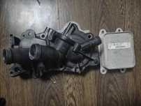 Pompa apa cu corp termostat, intercooler VAG