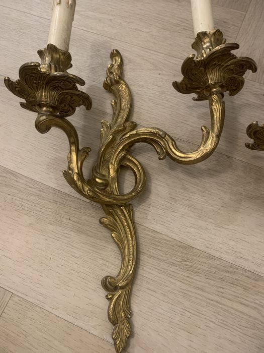 Set aplice bronz masiv