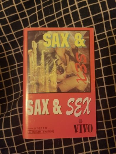 Sax&Sex-caseta cu Kenny G,Dave Stewart&Cand Fulger,Gino Marinello,etc.
