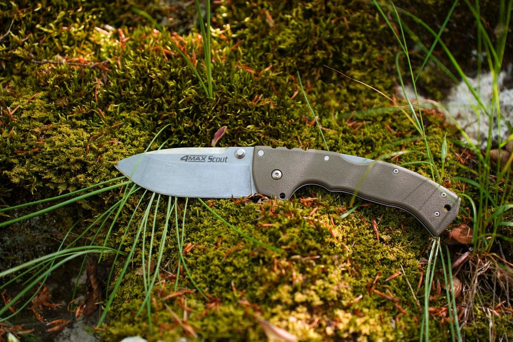 Cold Steel 4‑MAX Scout – сгъваем нож, здрав и надежден