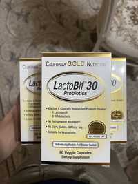 California Gold Nutrition LactoBif, лактобиф, пробиотики, 30млрд, 60шт