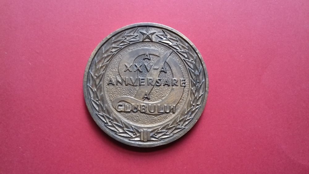 Dinamo Bucuresti 1973 Medalie aniversara