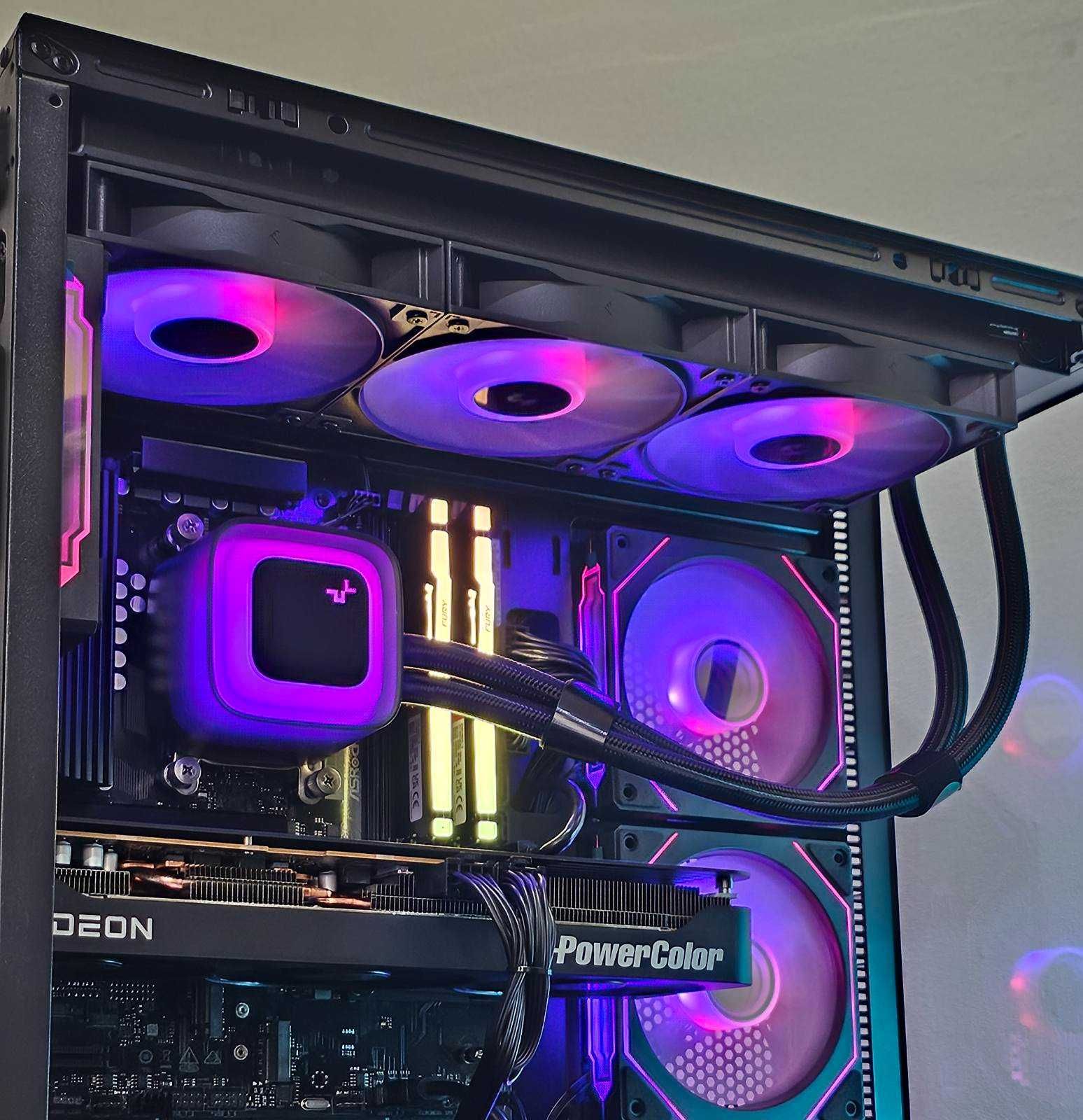 RX 9070XT 16GB/Ryzen 7-7800X3D/RAM 32GB/SSD 1TB/Чисто Нов+Гаранция!