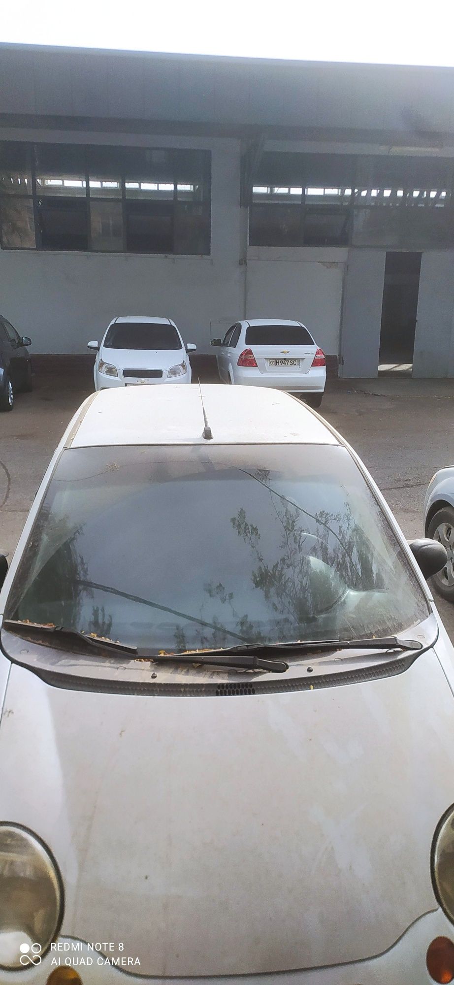 Matiz 2010 prastoy uchtali rangi oq gazi bor
