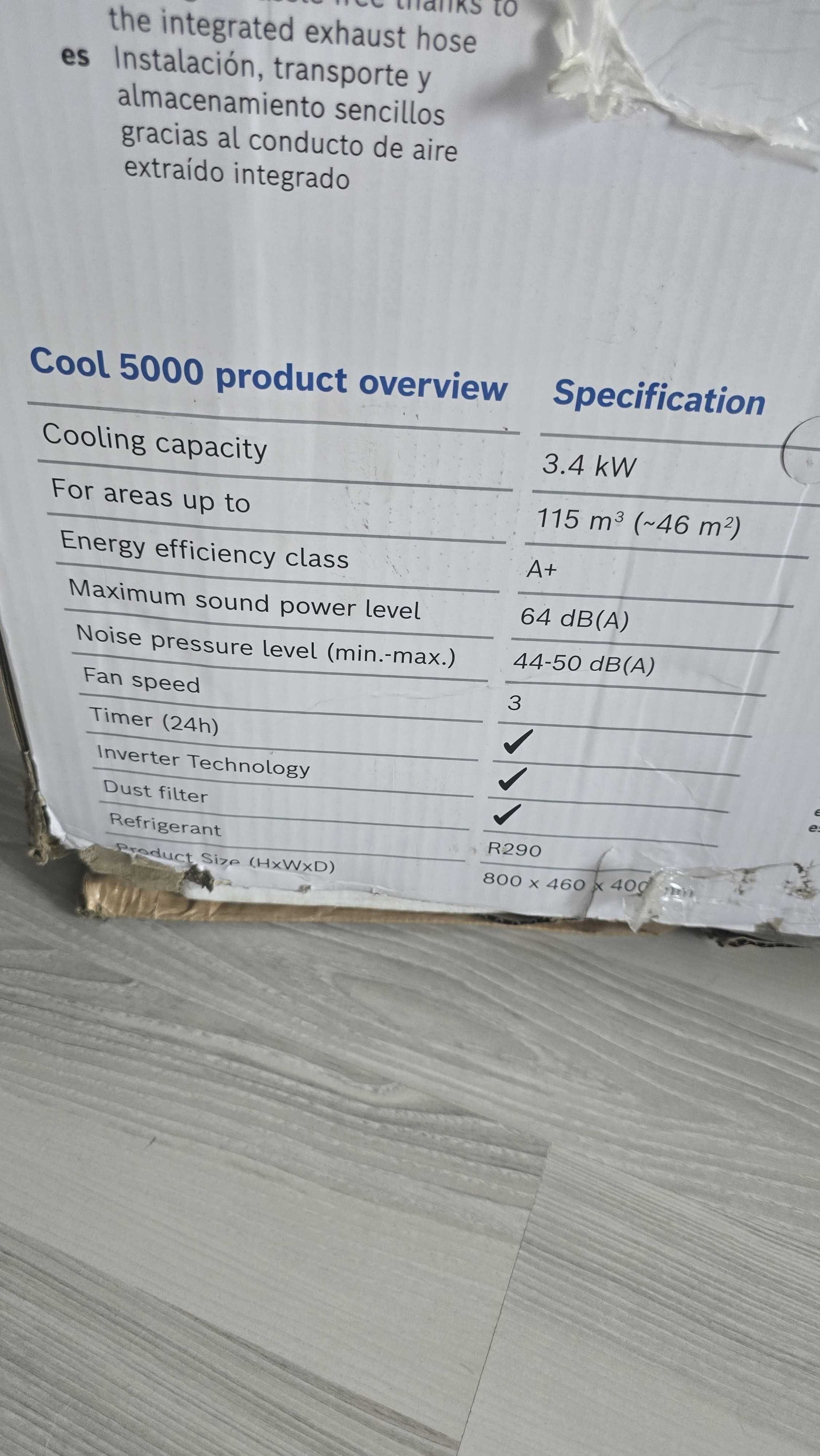 Aer condiționat portabil Bosch cool 5000