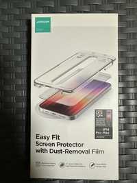 Folie protectie ecran cu suport montare pentru Iphone 15 Pro Max