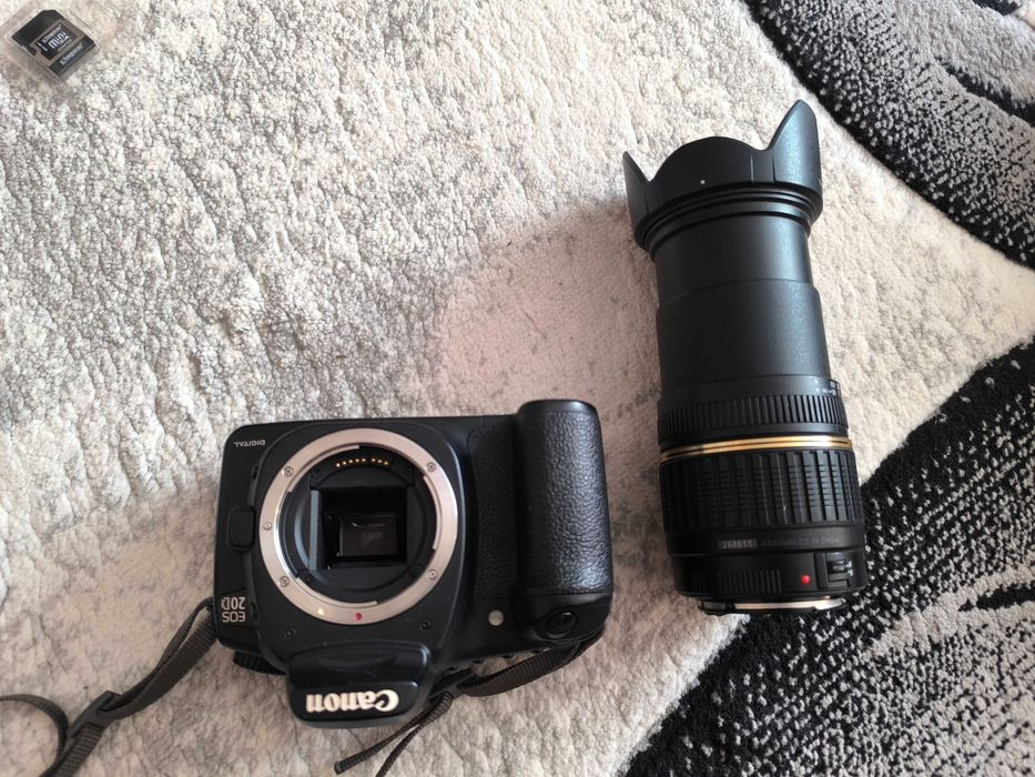 Canon EOS 20d+ Tamron af 18-200mm f/3.5-6.3 xr di ii ld if