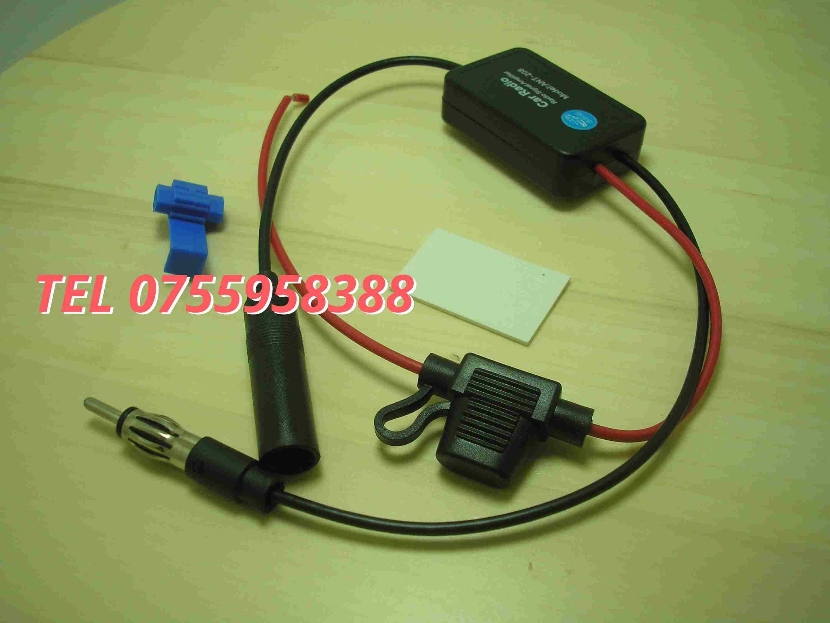 Amplificator De Semnal Antena Radio Auto Camioane Etc Fm 12v