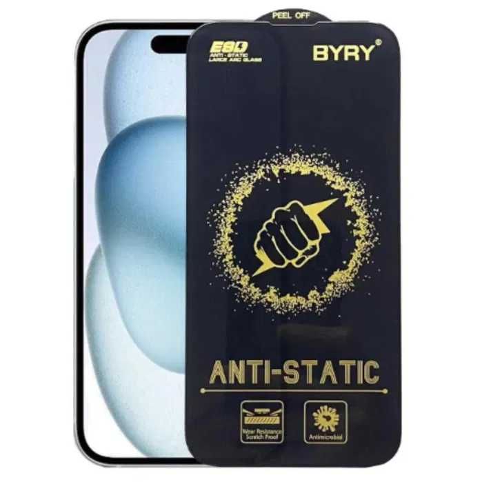 Folie sticla iPhone 16, 16 Plus, 16 Pro, 16 Pro Max, Clear / Privacy