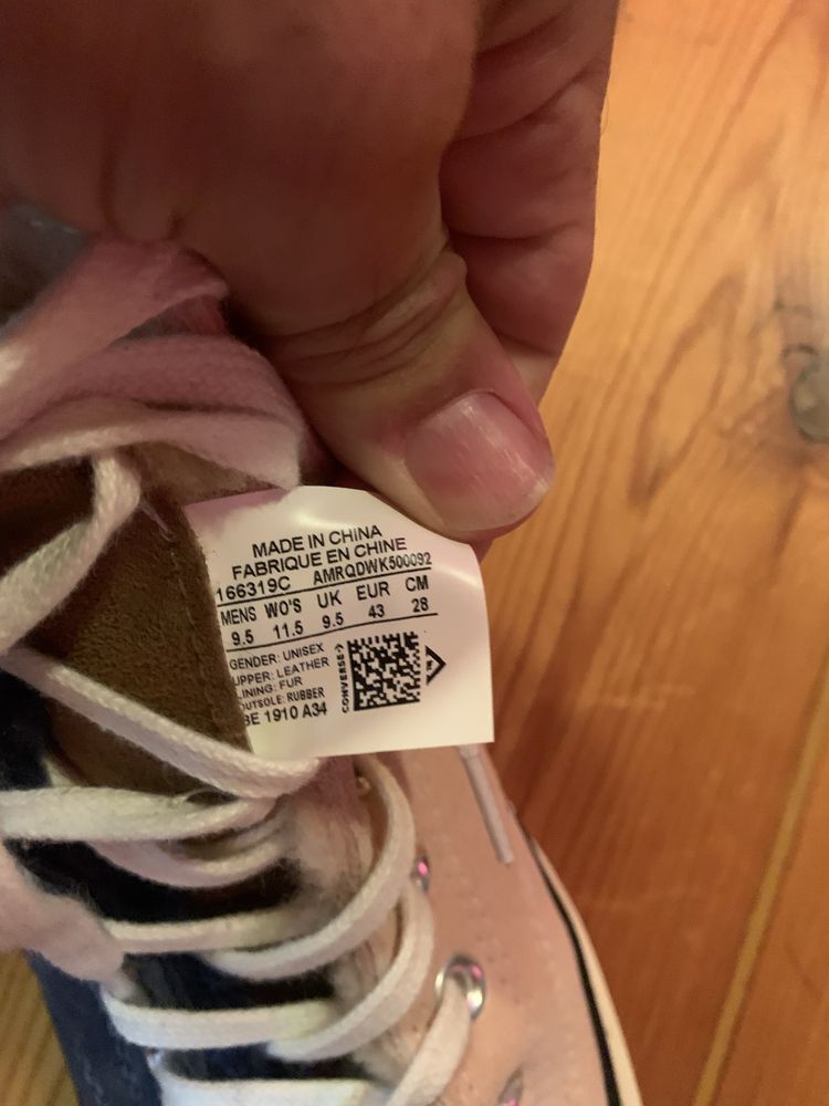 Converse 43 кожени кецове