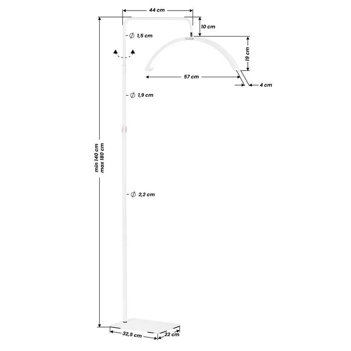 Lampa de tratament Glow MX6 pentru gene