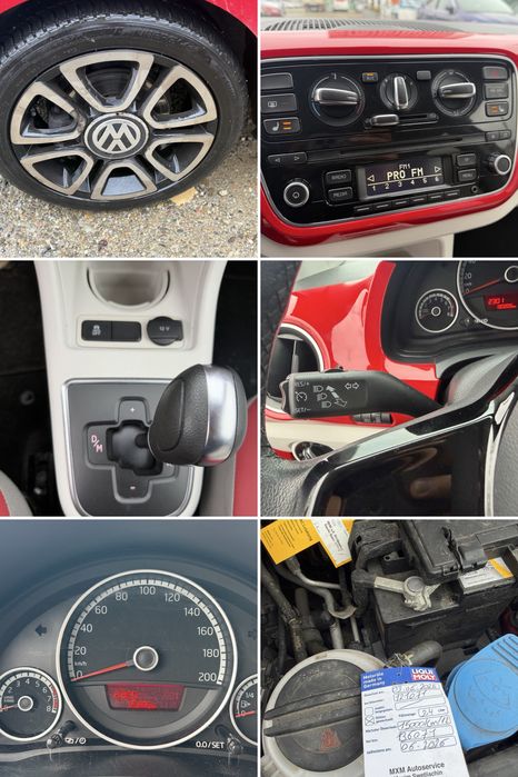 VW UP! 2014, 1.0 benzina MPI, cutie automata,incalzire scaune,garantie