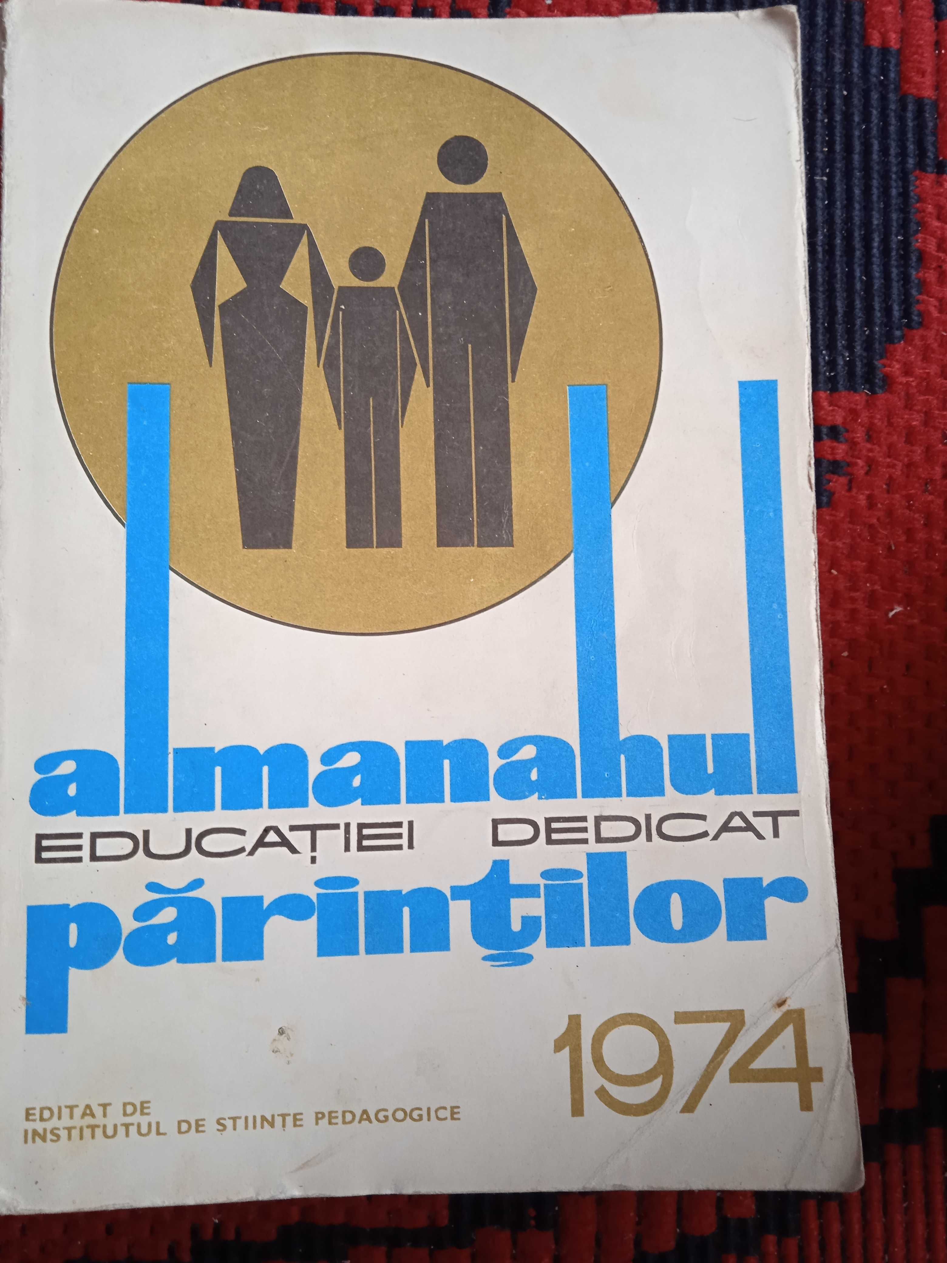 Almanah de colectie din anii 1970-1988,diferite domenii:sănătate,etc.