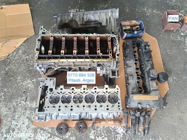 Chiuloasa bloc motor baie ulei bobina inductie solenoid arbore cotit bmw F01 740i N54B30A