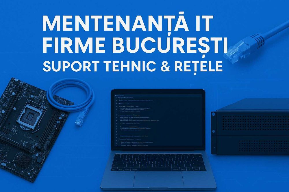 Mentenanță IT Firme București | Suport Tehnic | Administrare Rețea