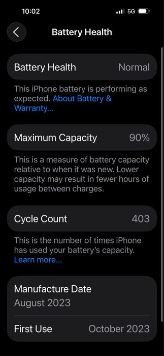 Безупречен iPhone 15 Pro Max/256/Silver