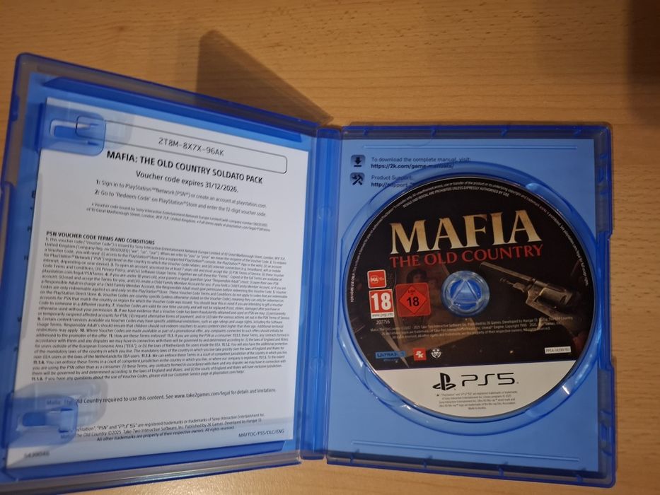 Mafia old country  Ps5
