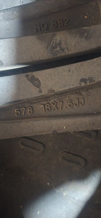 Vând jante Nissan 18"aliaj,stare buna