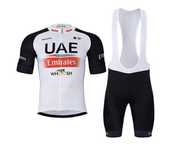 Echipament ciclism UAE Team Emirates 2024 set pantaloni tricou
