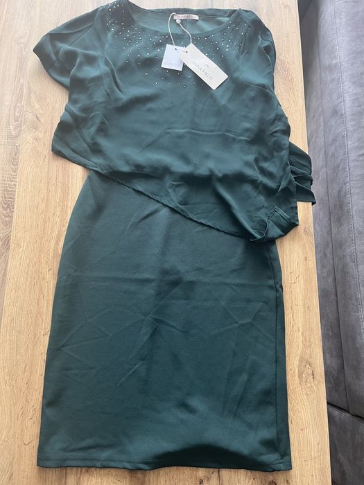 Масленозелена рокля Anna Field, размер S