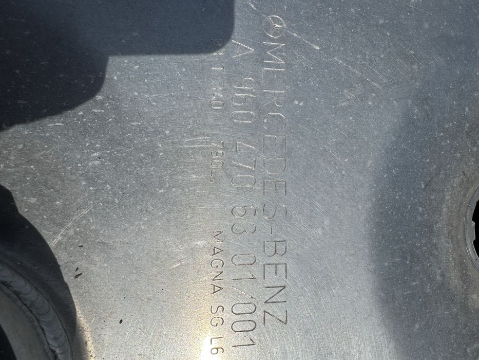 Резервоар за Мерцедес Актрос,Mercedes Actros 790л дизел+120л адблу