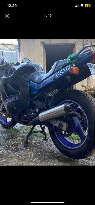 Motocicleta Suzuki GSX600F