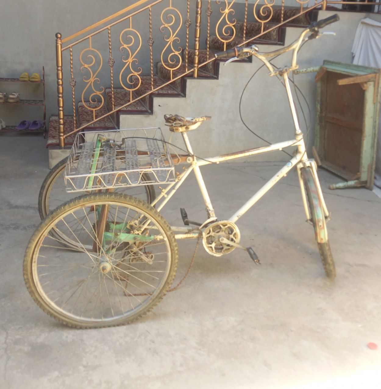 Velosiped 3 balonli