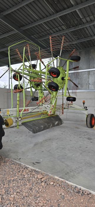 Grebla duble Claas 780 profil adunat fan iarba lucerna