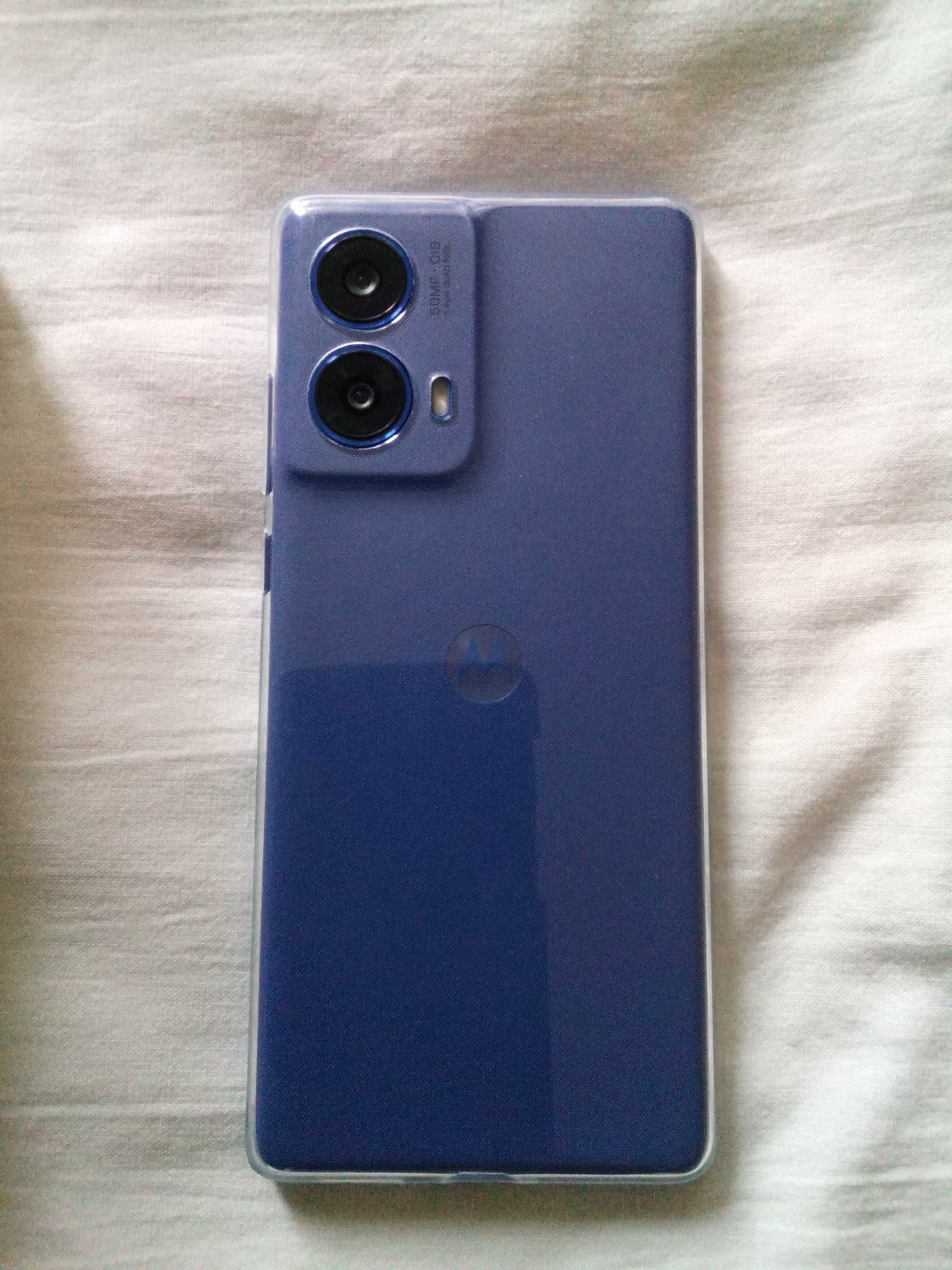 Чисто нов с гаранция MOTOROLA G85 5G BLUE, 256 GB, RAM 8 GB, 50+8 MP
