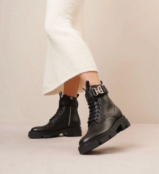Боти Givenchy Terra lace-up combat boots