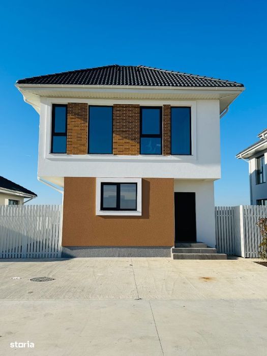 Vila P+1 Individuala 4 camere cu Pod si Tehnologie Eco.Gata de mutare