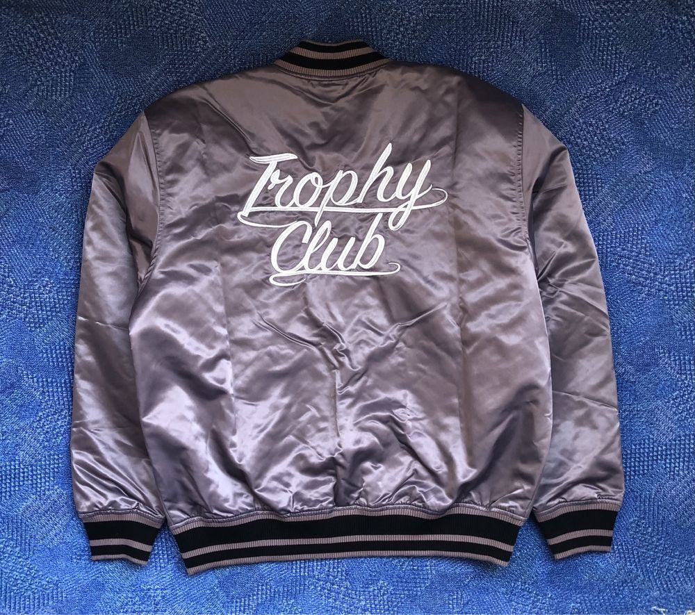 BALR. Hazel Loose Zip Trophy Bomber Jacket ОРИГИНАЛНО мъжко яке - 2XL
