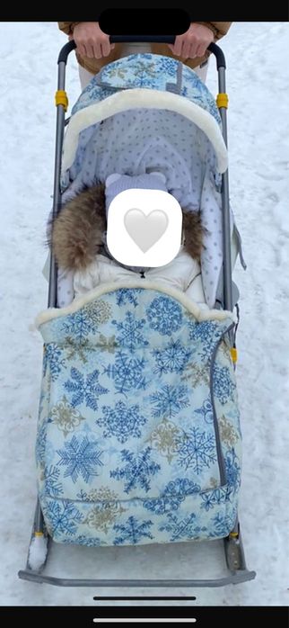 Продам зимние сани, в хорошем состоянии. Колесики переключаются