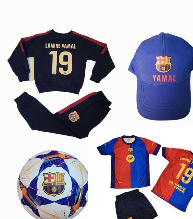 Топка  Ямал LAMINE YAMAL Барселона Синя Шампионска лига Промо