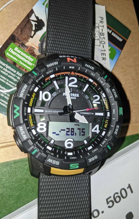 casio pro trek prt-b50-1er