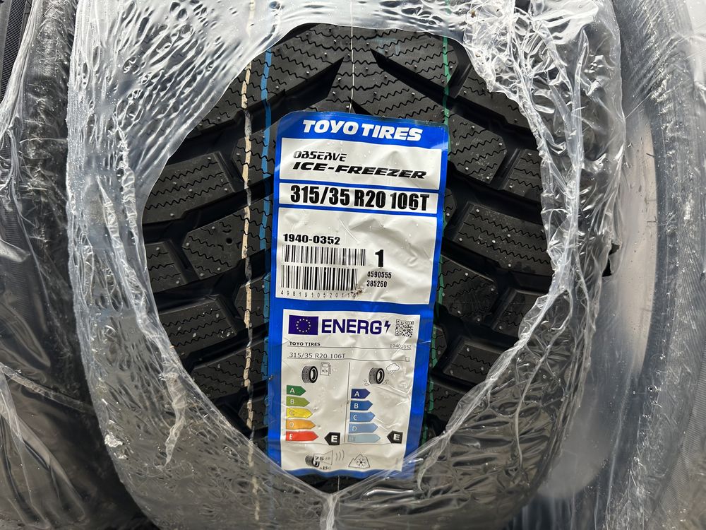 315/35 R20 TOYO SNOWPROX anvelope noi iarna BMW X5 X6