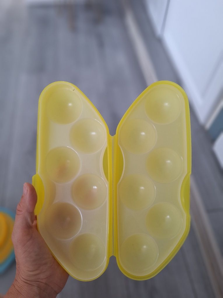 Farfurii cu capat si supor cofrag pt oua tupperware