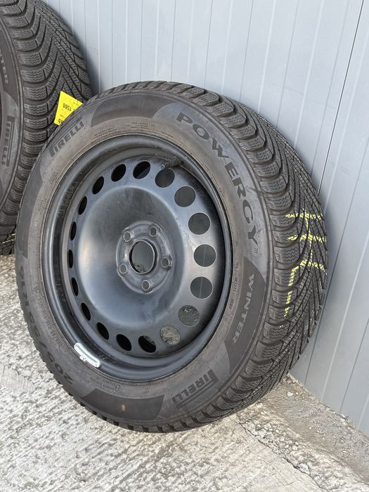 Jante Opel Astra K cauciucuri iarna Pirelli Powercy 205/55/R16 DOT24