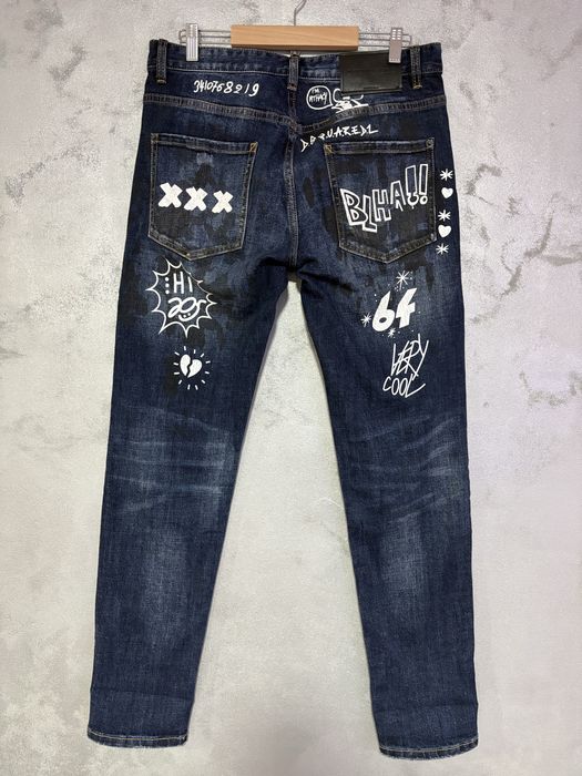 Blugi Dsquared2 model NOU marimea S