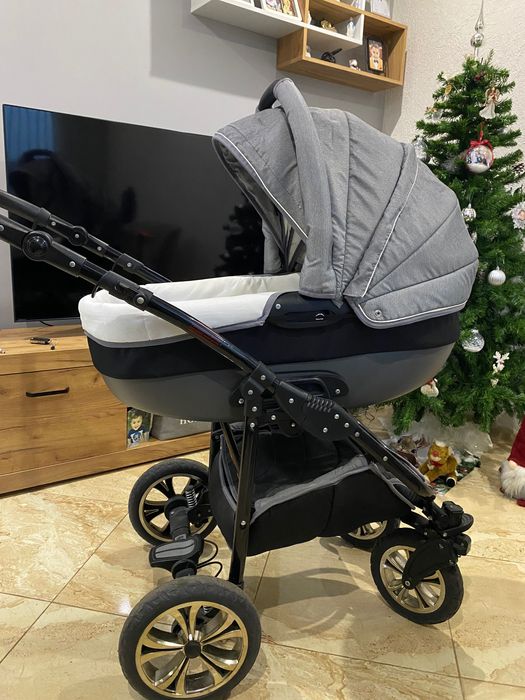 Бебешка количка 2 в 1 - Zippy Lux: Silver