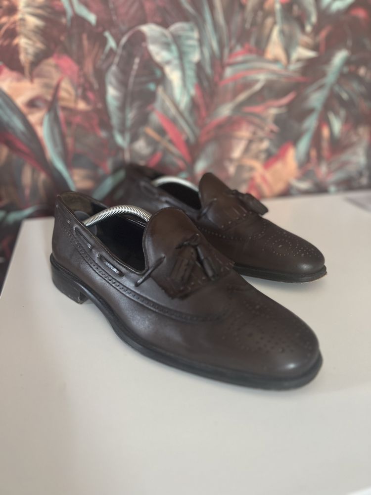 Pantofi Mocasini Loafer Piele Naturala Massimo Dutti
