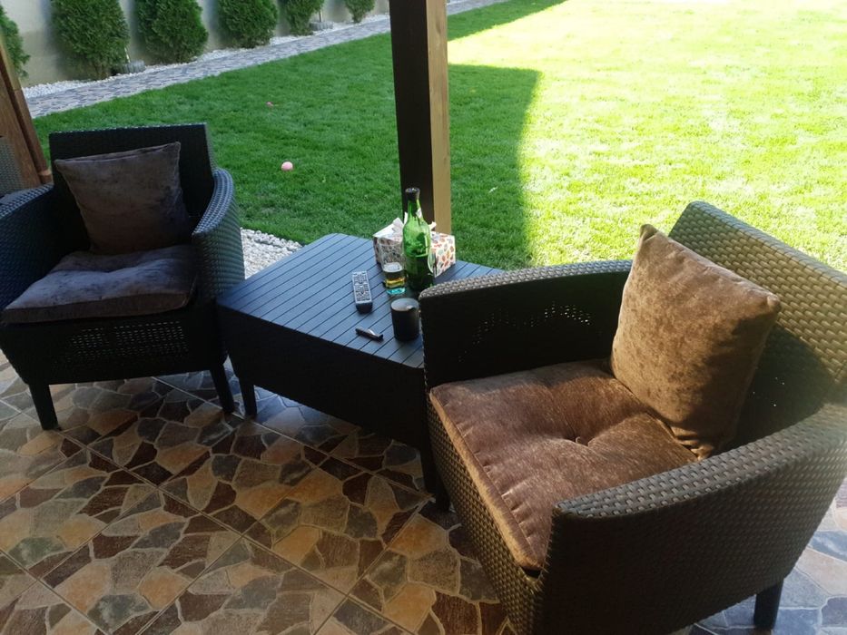 Perne gradina, perne exterior, saltele burete, saltea leagan,