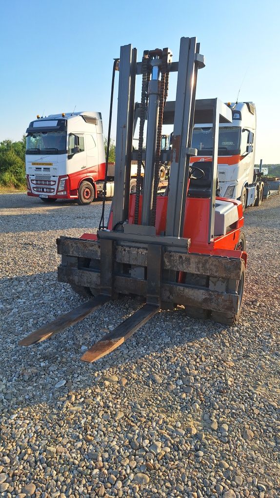 Stivuitor teren LINDE H35 catarg lat de 2 metri