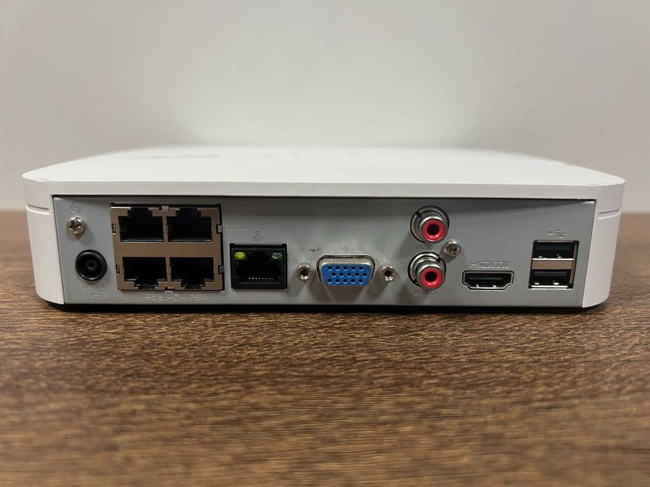 4-канален IP PoE NVR Рекордер с 4 PoE порта Dahua EZ-IP NVR1B04-4P