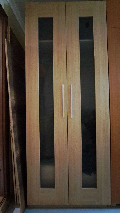 До 10 ноября. Шкаф-шифоньер 2-дверный со Стеклянными Вставками