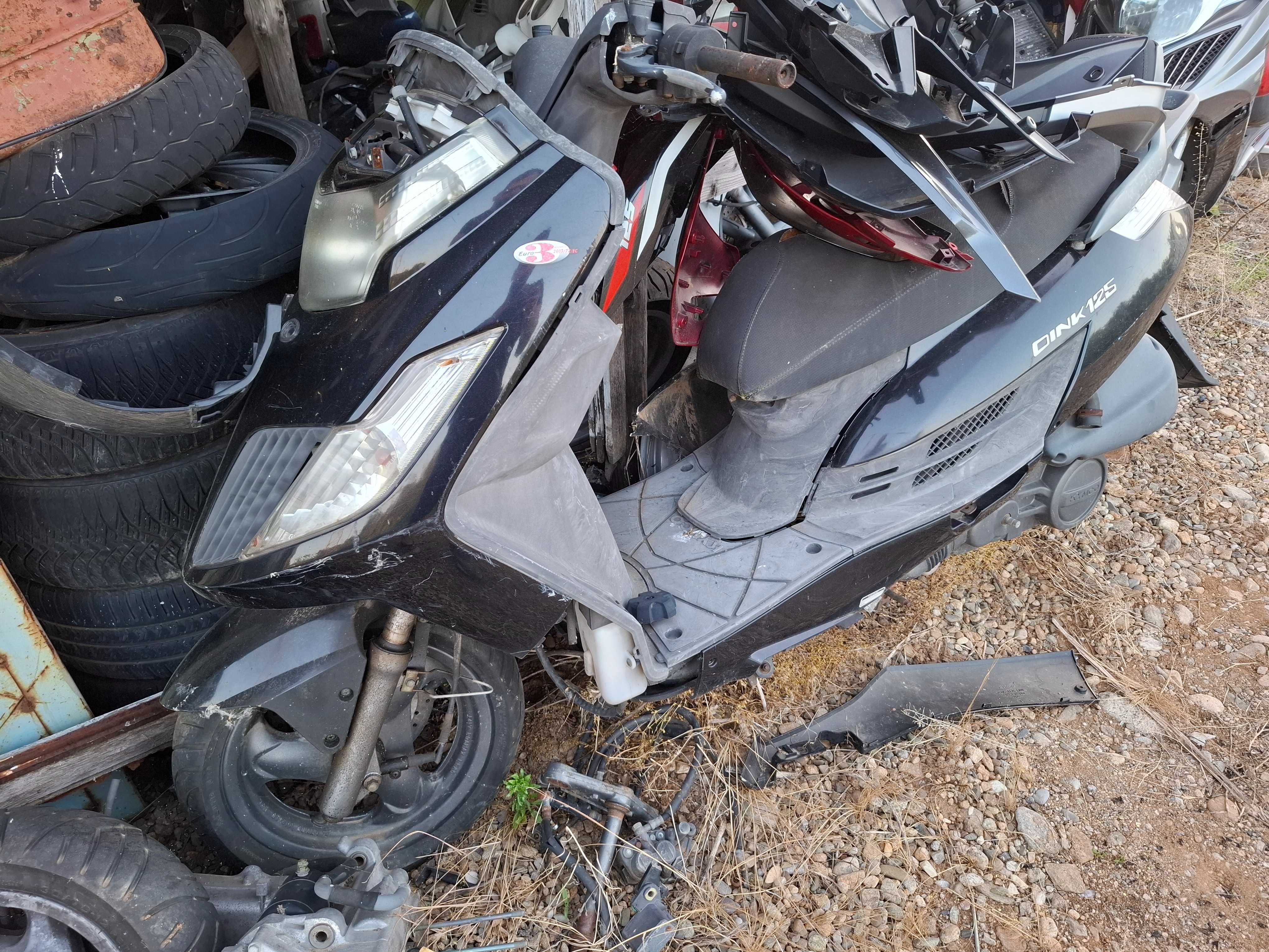 Kymco ding на части / kymco new ding 125cc 200cc на части